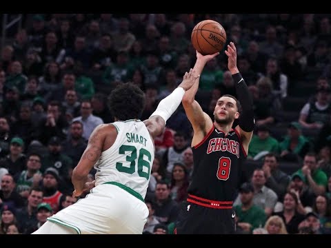 Zach Lavine Tries To Get In Marcus Smart Head But Smart Takes High Road! Celtics Vs Bulls| FERRO