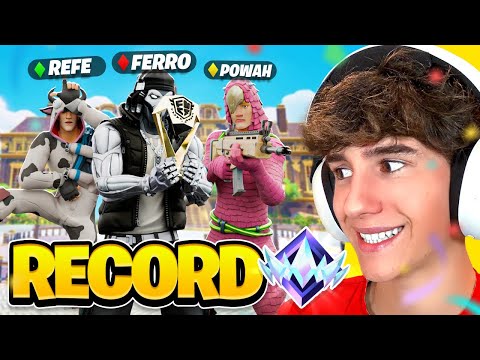 Nuovo *RECORD* MONDIALE di KILL in RANKED RIENTRO col TEAM!! Season 2 Capitolo 6 Fortnite ITA