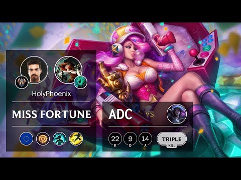 Miss Fortune ADC vs Kai'Sa - EUW Challenger Patch 9.8