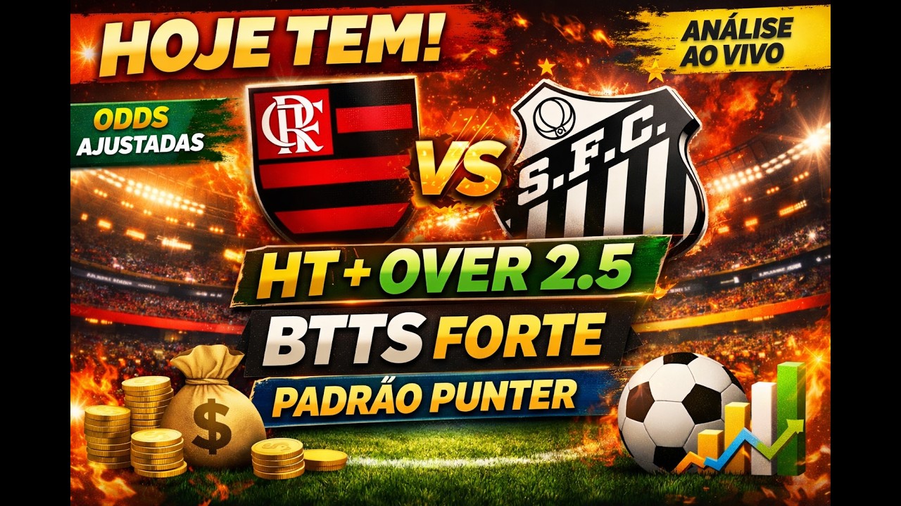 🔥 BRASILEIRÃO 2026 HOJE! 🔥HT + OVER 1.5 + BTTS + OVER 2.5 💰 | ANÁLISE PUNTER BETS