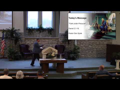 Faith Under Pressure - Pastor Syrek