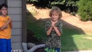 ALS Ice Bucket Challenge Luke Challenges Theo James and Shailene video