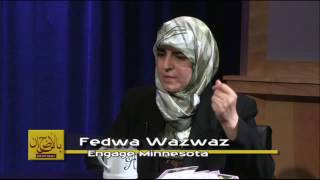 BelAhdan with Fedwa Wazwaz Founder of Engage Minnesota