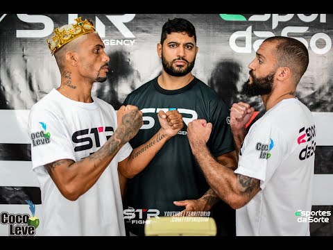 STR Fight Pesagem - Deberson "The Prince" x Victor Oliveira