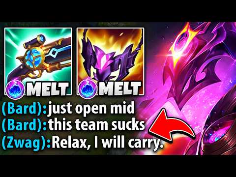 My team wanted to FF the game... so instead I sat up and carried with Xerath (HIGH ELO)