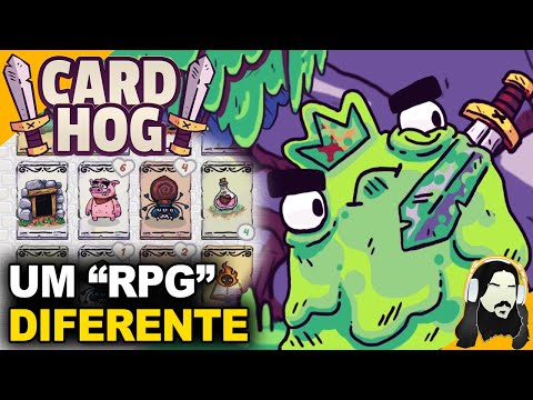 UM RPG DIFERENTE DE TUDO QUE J� JOGUEI | CARD HOG GAMEPLAY - YouTube