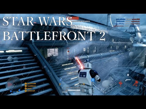 Star Wars Battlefront 2 - Galactic Assault - Kamino - Clone Trooper Gameplay (No Commentary)