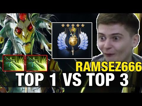 TOP 1 Eu RAMSEZ666 Medusa With 2 Butterflies VS TOP 3 MinD_ContRoL AA - Dota 2
