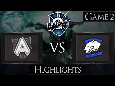 Dota 2 Alliance vs VP Polar Highlights | Esportal