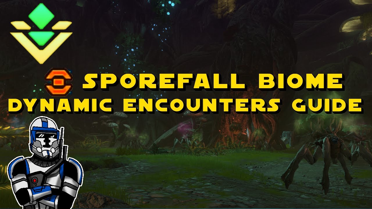 SWTOR  Dynamic Encounters Guide ► Sporefall Biome [Dantooine Crash Site]