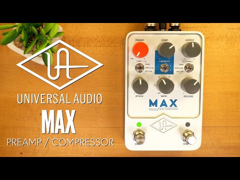 Universal Audio Max Preamp & Dual Compressor 2023 - Present - Silver image 2