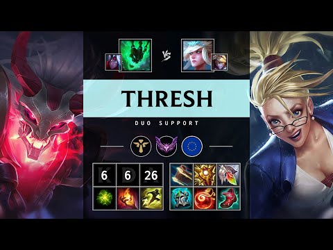 Thresh Support vs Janna - EUW Master Patch 25.07
