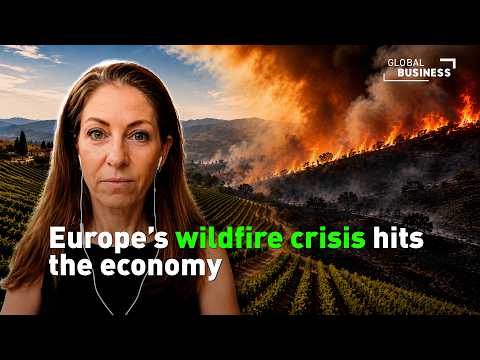 Europe’s wildfires threaten tourism, vineyards and local economies