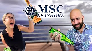 MSC Seashore: Testing Out Our Drink Package 🍹