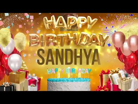SANDHYA - Happy Birthday Sandhya