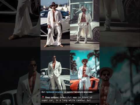 Роскошная фотосессия в нейросети в два клика #нейросеть #ии #фотосессия