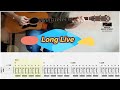 Long Live 🎶 Guitar tabs cover 🎸 Taylor Swift .