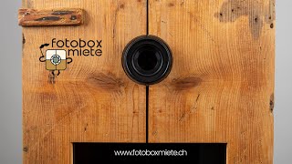 Fotobox / Fotoautomat mieten video preview