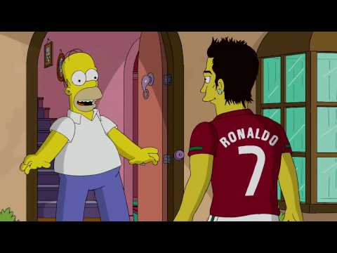 Cristiano Ronaldo on The Simpsons HD