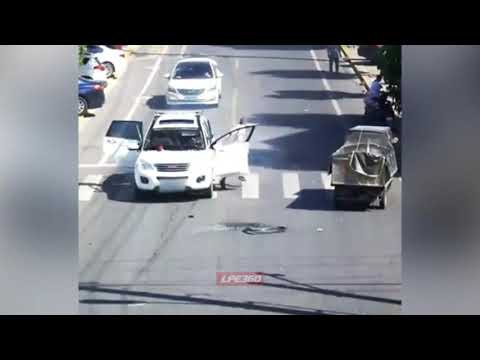 Freon tanks explode in car