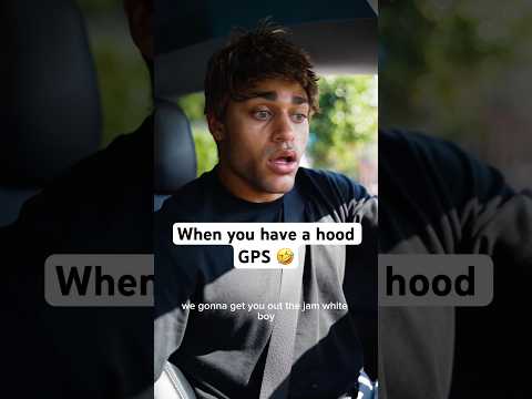 When you have a hood GPS 🥷🏽🤣 #comedyshorts #sketchcomedy #snl