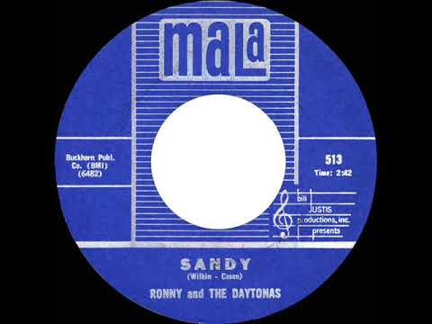 1966 HITS ARCHIVE: Sandy - Ronny and The Daytonas (mono 45)