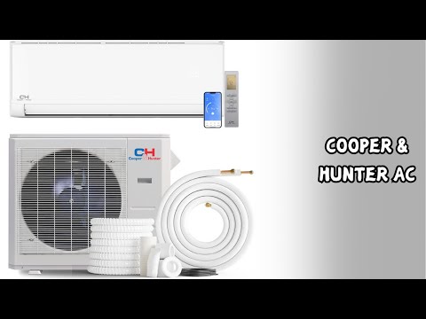Efficient Cooling & Heating in One Unit | Cooper & Hunter 30,000 BTU Ductless Mini Split AC | Review