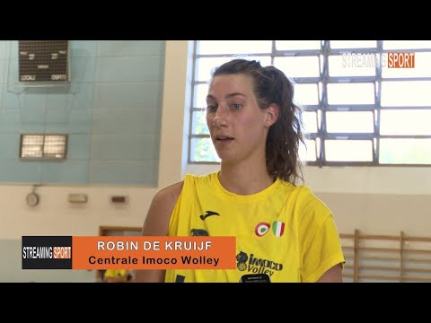 INTERVISTA CON  ROBIN DE KRUIJF  -  IMOCO VOLLEY CONEGLIANO