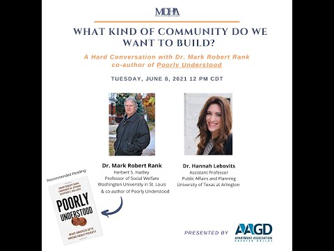 What America gets wrong about poverty, A Hard Conversation with  Dr. Mark Robert Rank