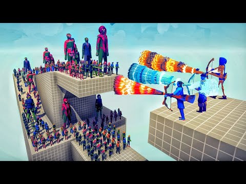 100x ZOMBIES & GIANT ZOMBIES vs 3x EVERY GOD - Totally Accurate Battle Simulator TABS