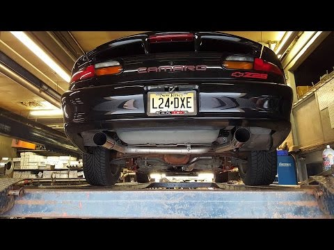 SLP Loudmouth 1 exhaust on my 1999 Z28 LS1 convertible Camaro
