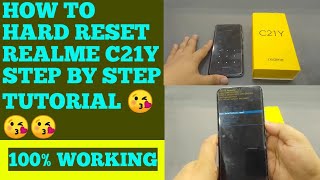 How to hard reset Realme C21Y step by step tutorial