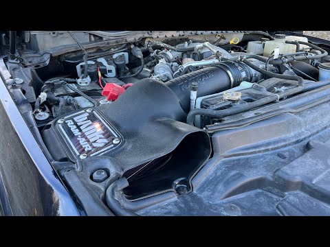 2021 F-450 GETS THE NEW BANKS RAM AIR INTAKE! THIS THING IS AWESOME!