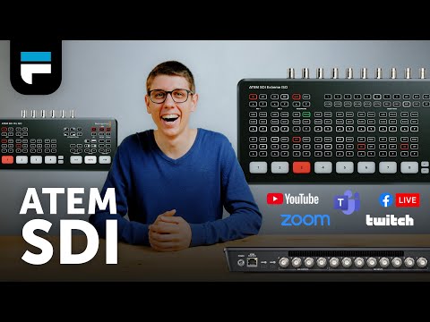 ATEM SDI – New Blackmagic ATEM models!