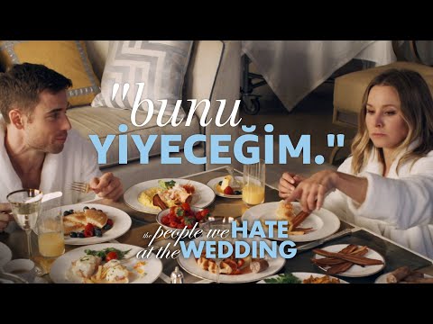 Alice tüm menüyü sipariş etti! | The People We Hate At The Wedding | Prime Video Türkiye