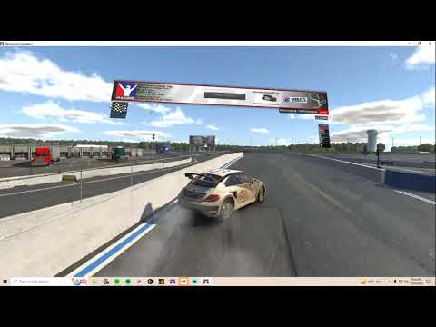 This is how intense iRacing is online ( autocross)