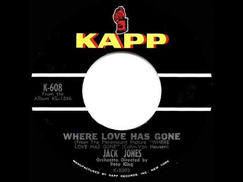 1964 OSCAR-NOMINATED SONG: Where Love Has Gone - Jack Jones