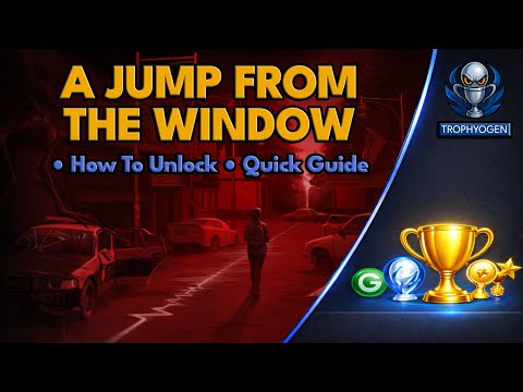 A JUMP FROM THE WINDOW - Trophy / Achievement Guide | A Quiet Place: The Road Ahead (100%)