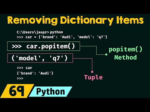 Learn Removing Dictionary Items in Python - Mind Luster
