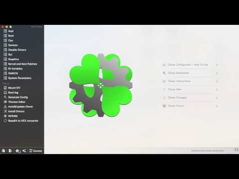 macOS 10.13 beta 1 firmware features Clover configurator