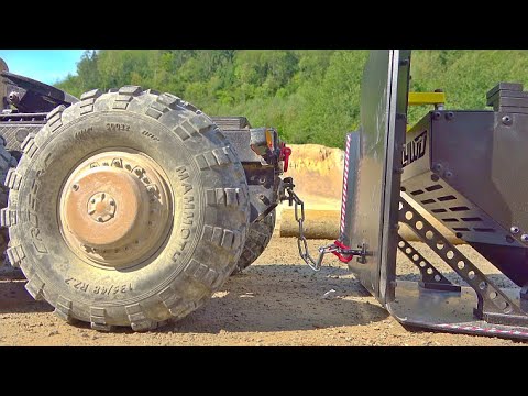 RC Truck Pulling 2021! The 25 kg INTIMIDATOR Pulling Sled / Cool RC Action