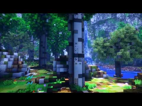 Trendz Gaming - Minecraft Timelapse   Realistic Waterfall!! By Shannooty