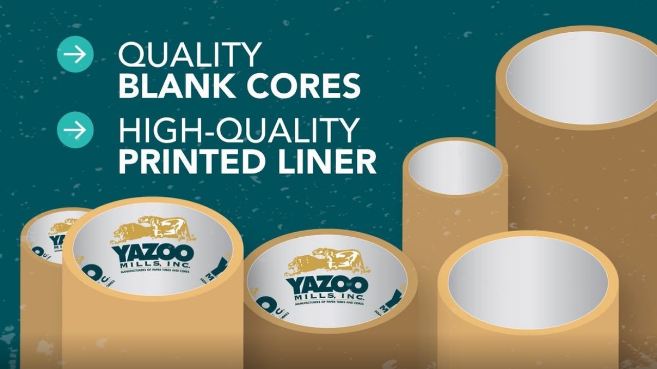 Yazoo's Cores Boost Tape Manufacturers' Production