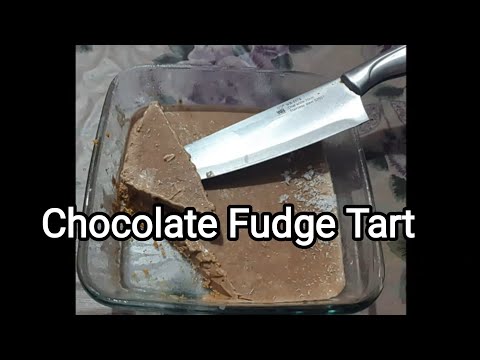 Chocolate Fudge Tart | Choco Creamy Fudge Tart | Easy Cooking With Kakoli