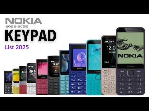 Nokia keypad Mobiles List 2025-2022 | Each Mobile Phone Review