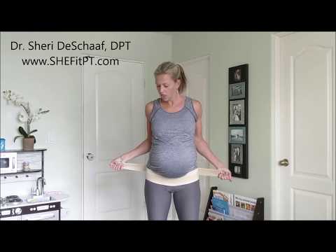 Pregnancy Support Braces: Pelvic Stability Belt for SI Joint and Pubic Symphysis Pain