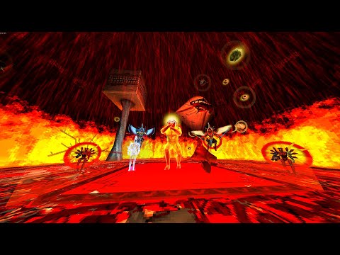 Ultrakilling the hardest bosses at the same time +brutal NO DEATHS NO RESTARTS no sugarcoating