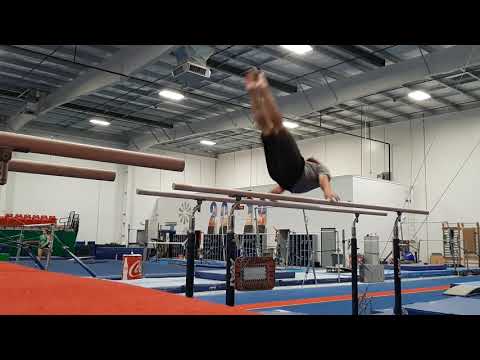 P Bar Dismounts Part 1