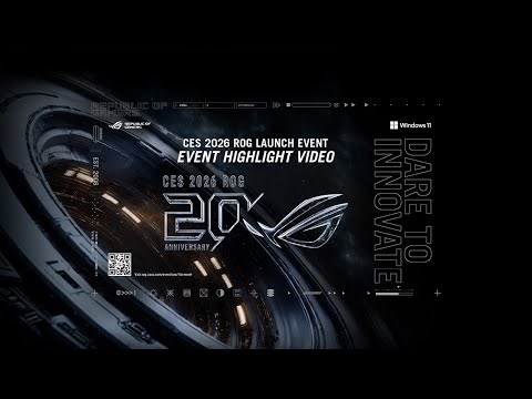 ROG 2026 CES Launch Event Highlight Video (Laptops) - Dare To Innovate | ROG