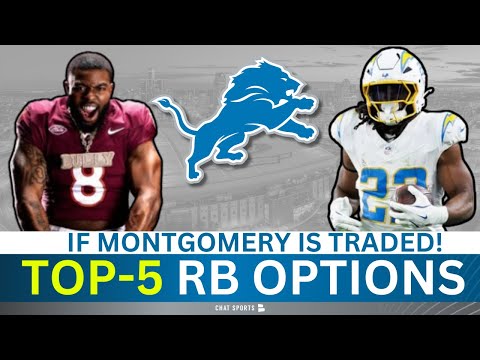 Top-5 RB Options If David Montgomery Is Traded